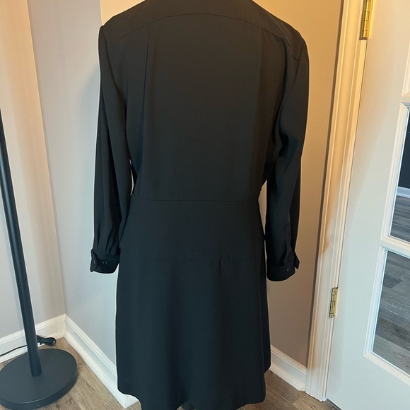 Coach dress with detachable chambray collar, black, size 14 EUC - Picture 7 of 12